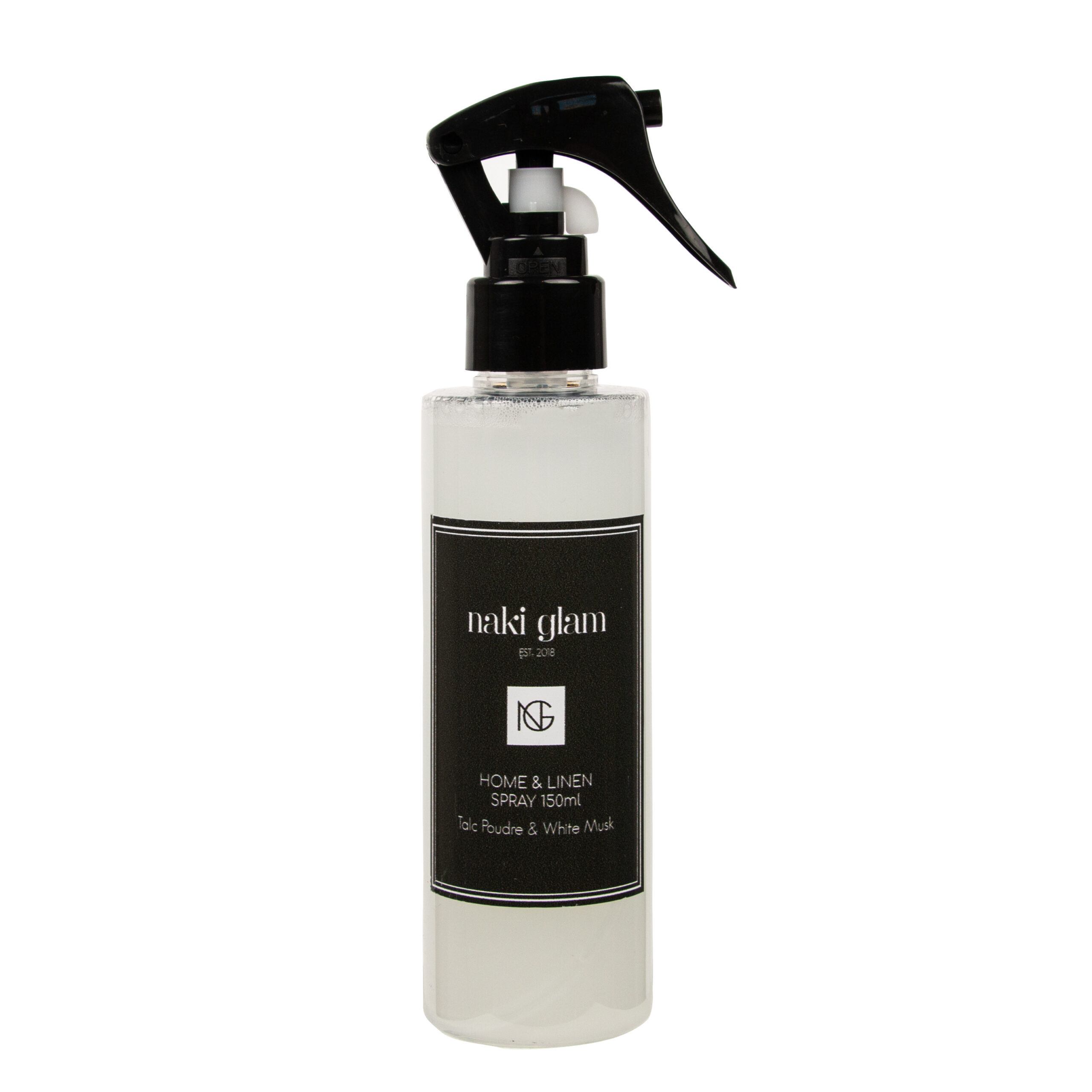 Home & linen spray Powder (150ml) naki glam